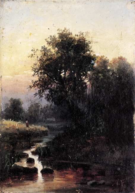 Bach von Longin Christianowitsch Frikke, 1840.