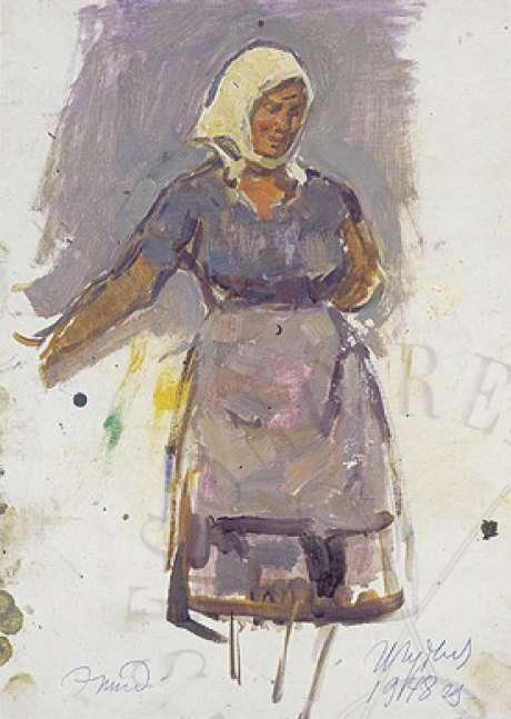 Bäuerin von Iosif Michajlovic Gurvic, 1948.