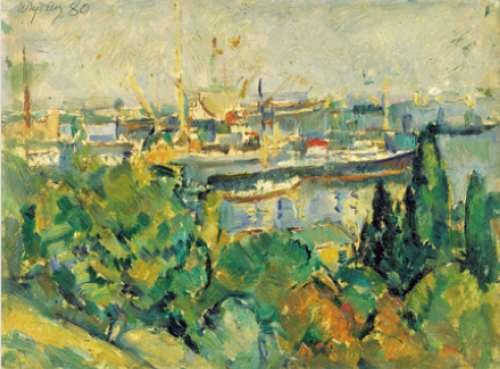 Hafen von Odessa von Iosif Michajlovic Gurvic.