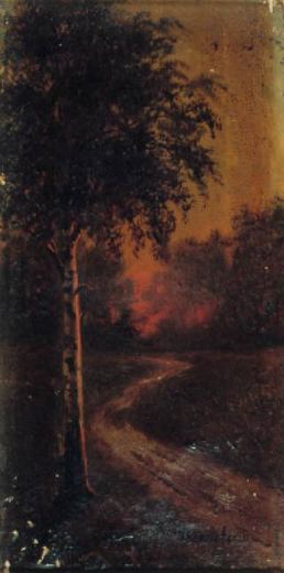 Alte russische Landschaft von . Khanovskij.