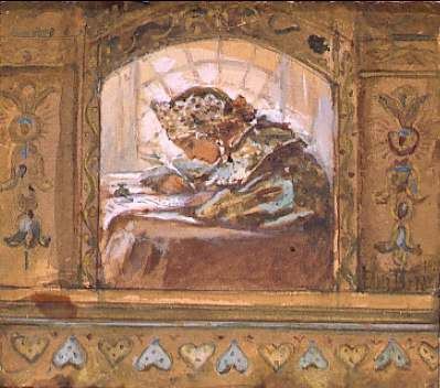 Die kleine Prinzessin, die schreibt von Elisabeth Boehm, 1900.