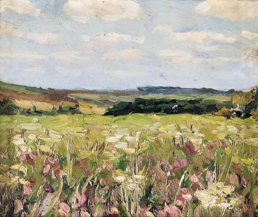 Frühling von Piotr Dmitrievich Buchkin.