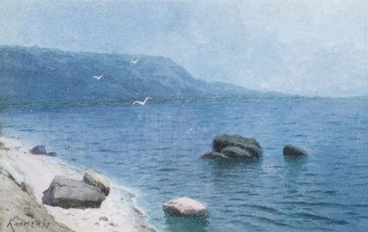 Möwen von Wiktor Iwanowitsch Klimenko.
